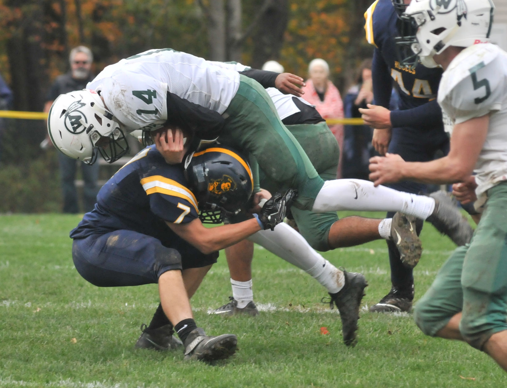 Weedsport football vs. APW - O. Mabbett